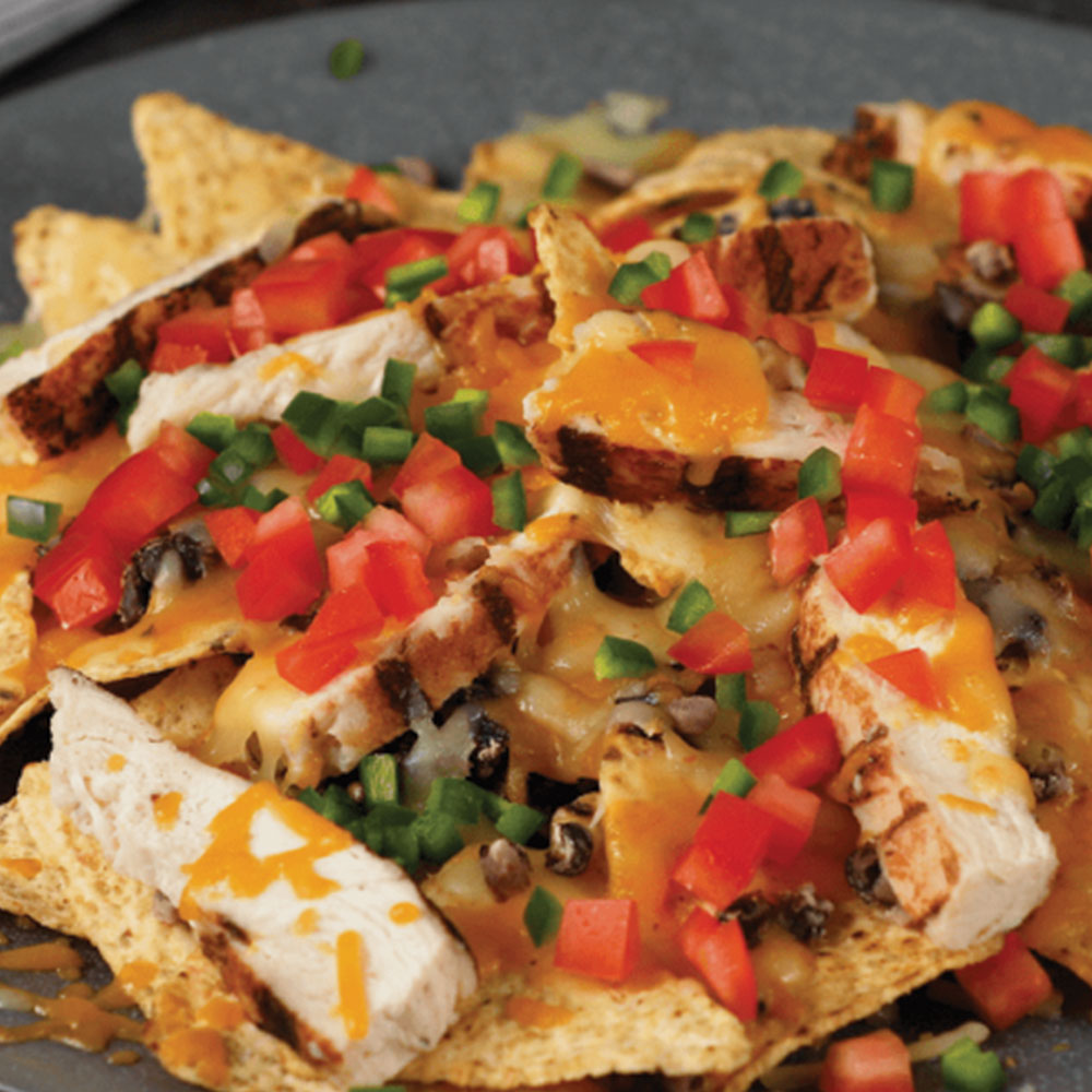 Beef or Chicken Nachos
